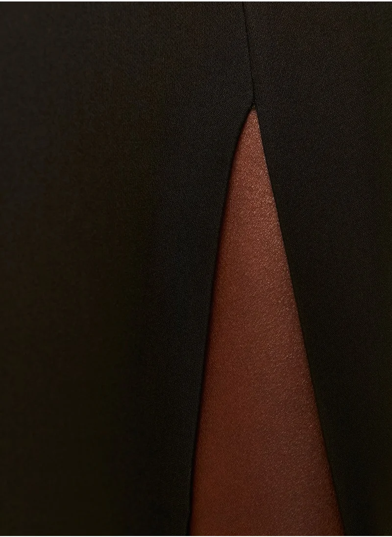 trendyol Side Split Dress