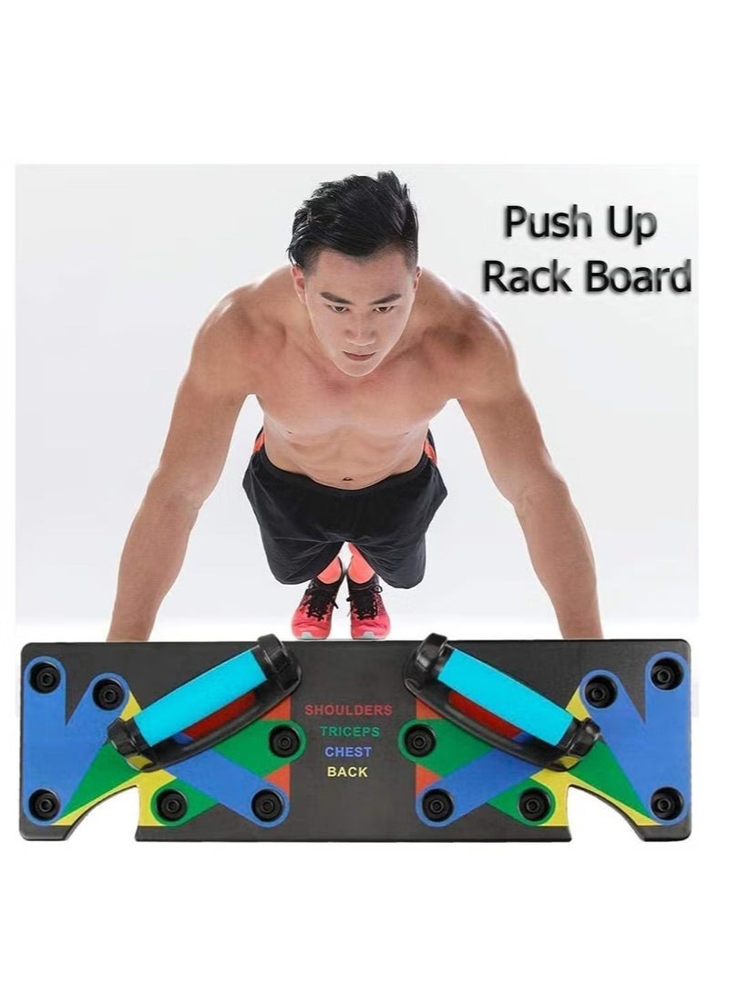 Generic 18 in1 Push Up Rack Board System Fitness Workout Training Gym Exercise Stands  - Image 4
