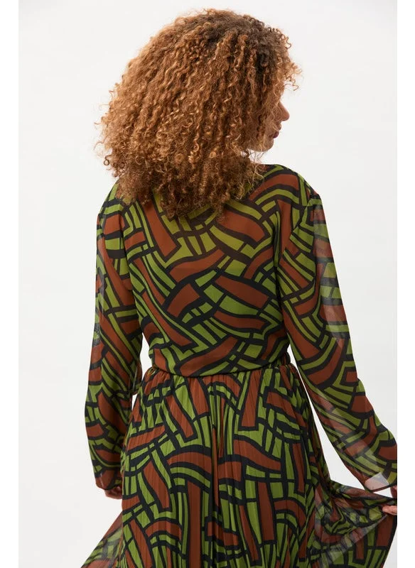 Tenda Printed blouse with tie