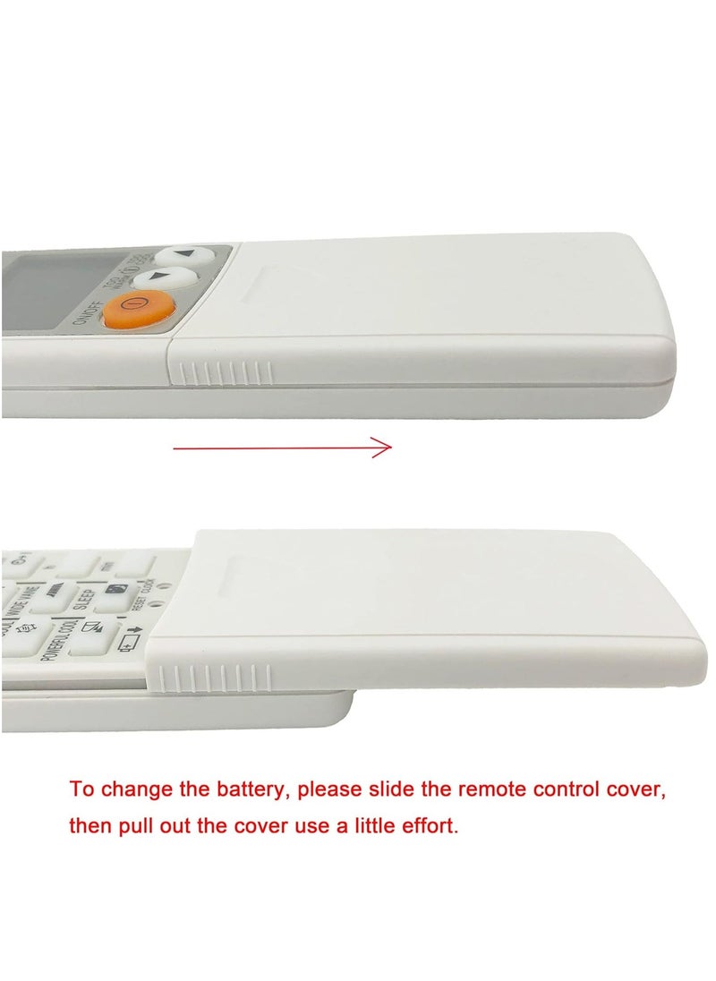ELTRAZONE - Universal Remote Control Replacement for Mitsubishi Air Conditioner A/C | Compatible with MSZ-A12NA, MSZ-GE09NA, MSZ-A15NA, MSZ-D30NA & More | Easy Setup, Celsius Display, High-Performance Control for Mitsubishi A/C Models - Image 1