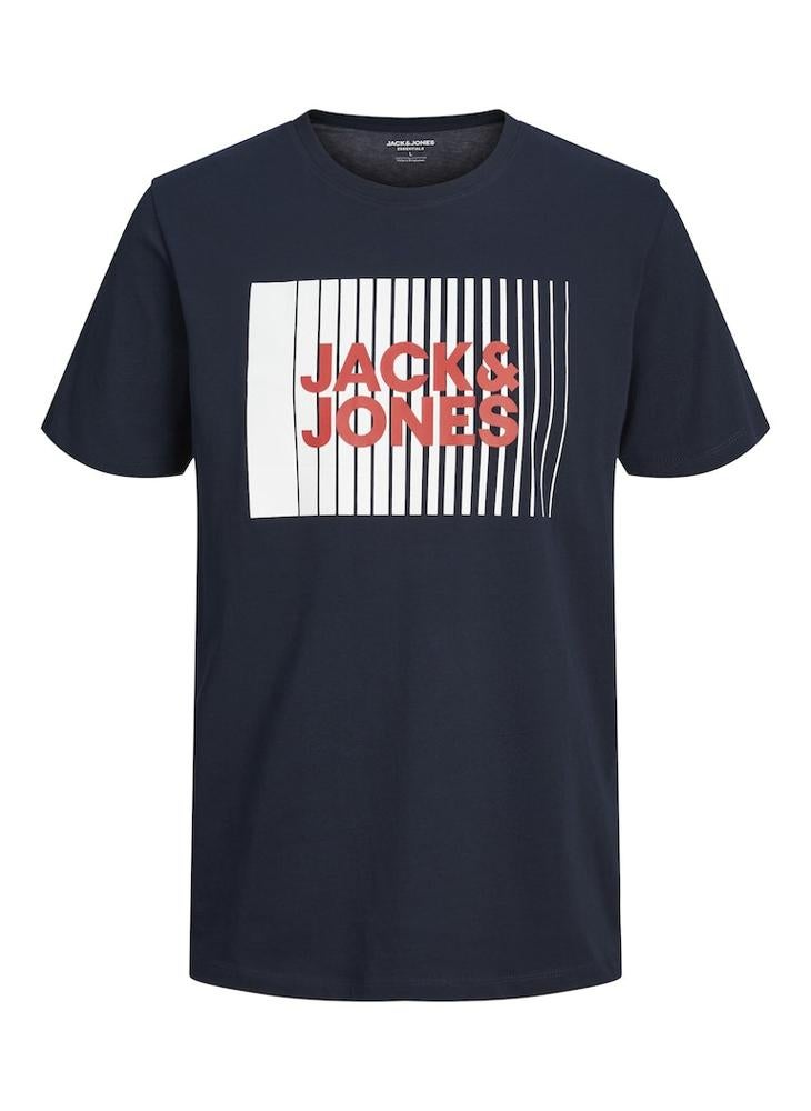 JACK & JONES Graphic Print Crew Neck T-Shirt  - Image 5