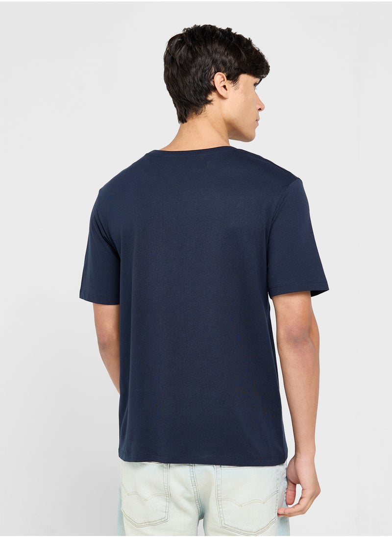 JACK & JONES Graphic Print Crew Neck T-Shirt  - Image 2