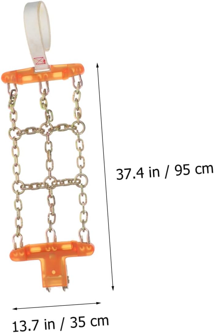 FAVOMOTO 1pc Steel -skid Tire Chain for Versatile Chain for Cars Suvs and Trucks Easy Installation Accessory for Snowy and Rainy Conditions - Image 2
