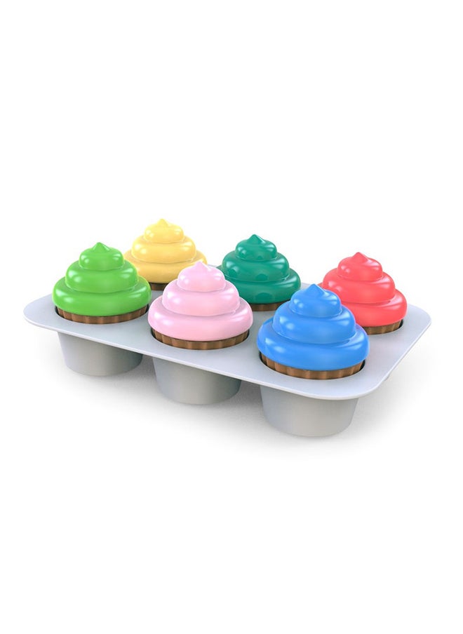 Bright Starts - Sort  And Sweet Cupcakes  Shape Sorting Activity Toy​ - Image 1
