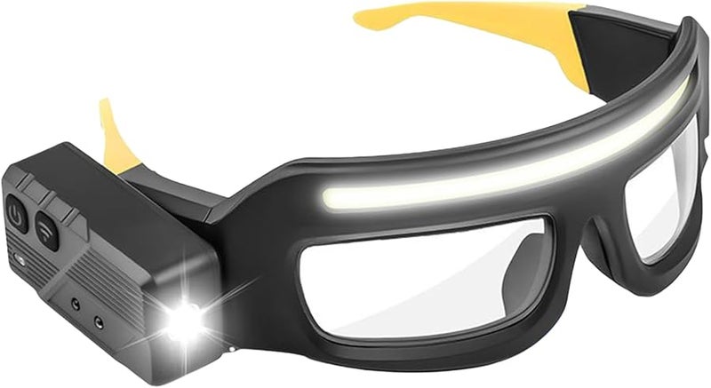 نظارات السلامة الصفراء لحماية العين للاستخدام في اللحام وركوب الدراجات مع درع مضاد للضباب من النوع C - Image 5