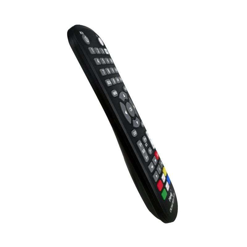 Infrared Universal Remote Controller: Black, Universal Compatibility - Advanced Infrared Technology, Easy To Use IR Remote for Set-Top Boxes and TVs - Image 5