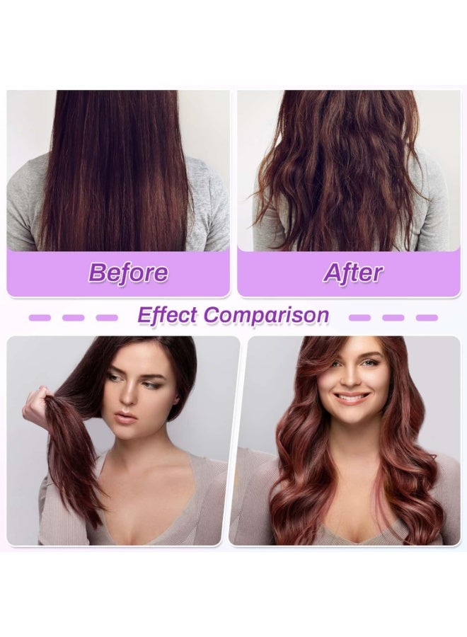 FASHION HOME 25 Pcs Rollers Hair Curlers Set with 12Pcs Self Grip Hair Rollers 3 Sizes and 12 Pcs Clips for Blowout Look Long Medium Short Thick Hair Volume - Image 4