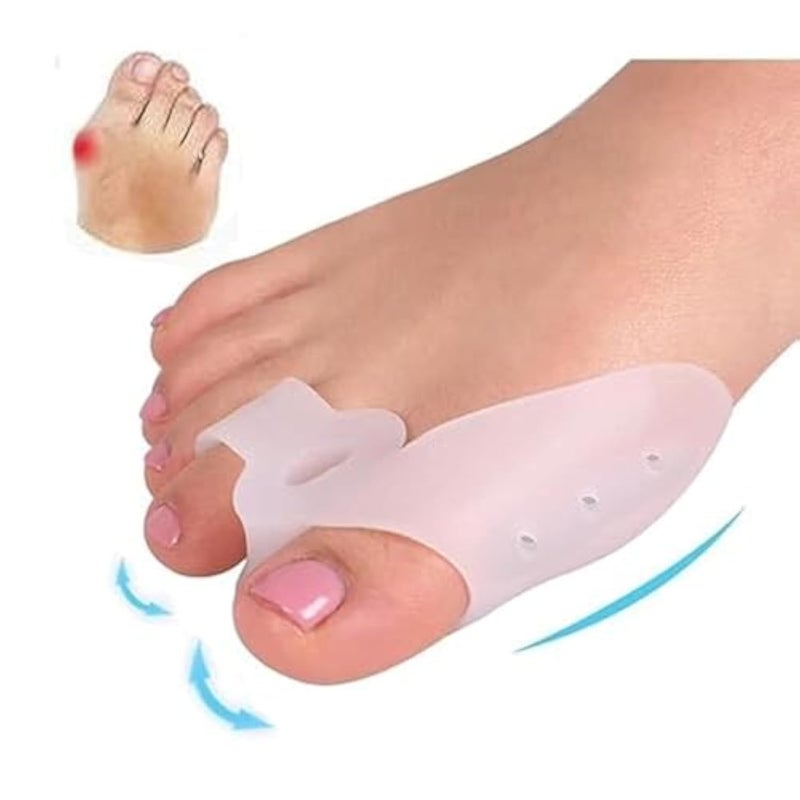 one piece bunion corrector foot care tools orthopedic toe separators finger toe spacer correction pad gel insoles silicone forefoot pad 873754