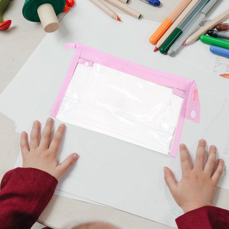 🧸 حاوية أقلام للطلاب مندمجة ومتينة ومنظمة لوازم مكتبية واسعة - Image 3