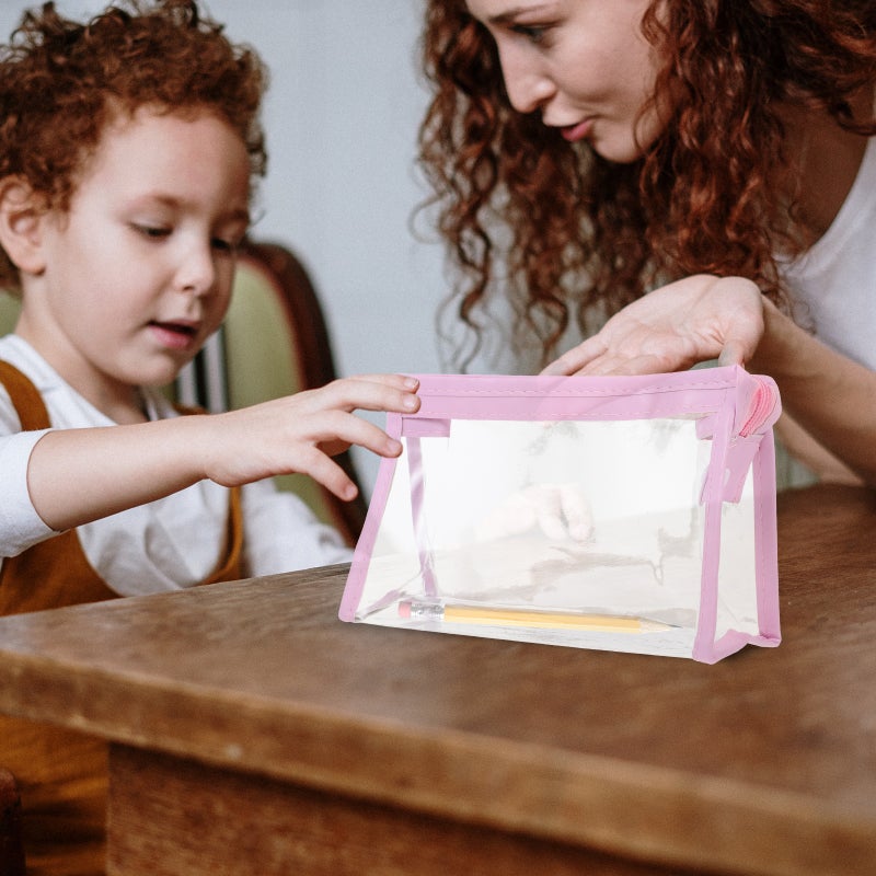 🧸 حاوية أقلام للطلاب مندمجة ومتينة ومنظمة لوازم مكتبية واسعة - Image 2