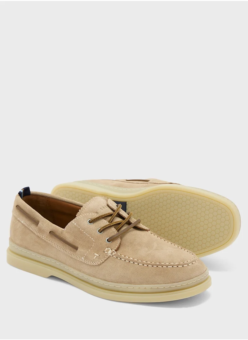 Ted Baker Cromer Lace Up Boat Shoe