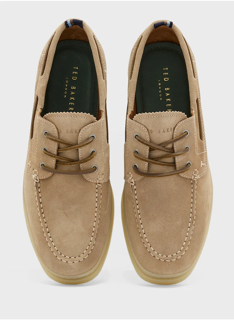 Ted Baker Cromer Lace Up Boat Shoe