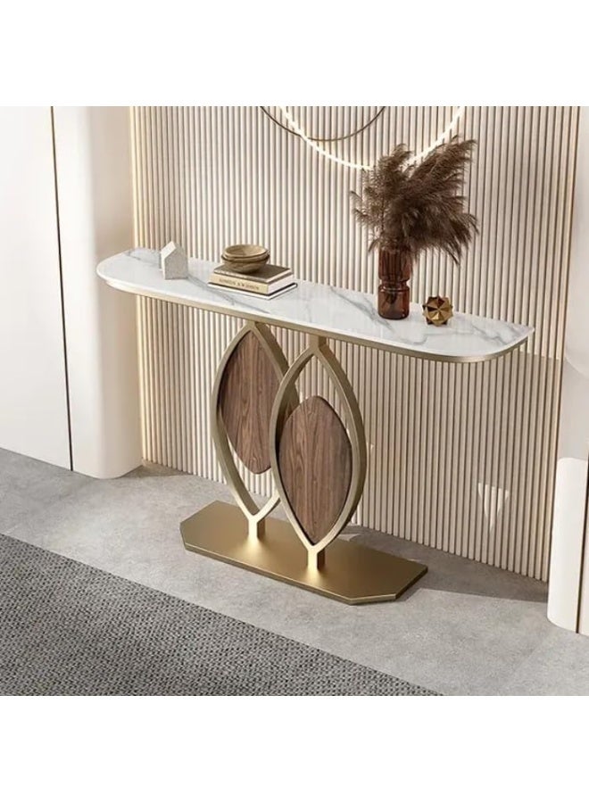 Italian-Style Half Moon Console Table - Image 1