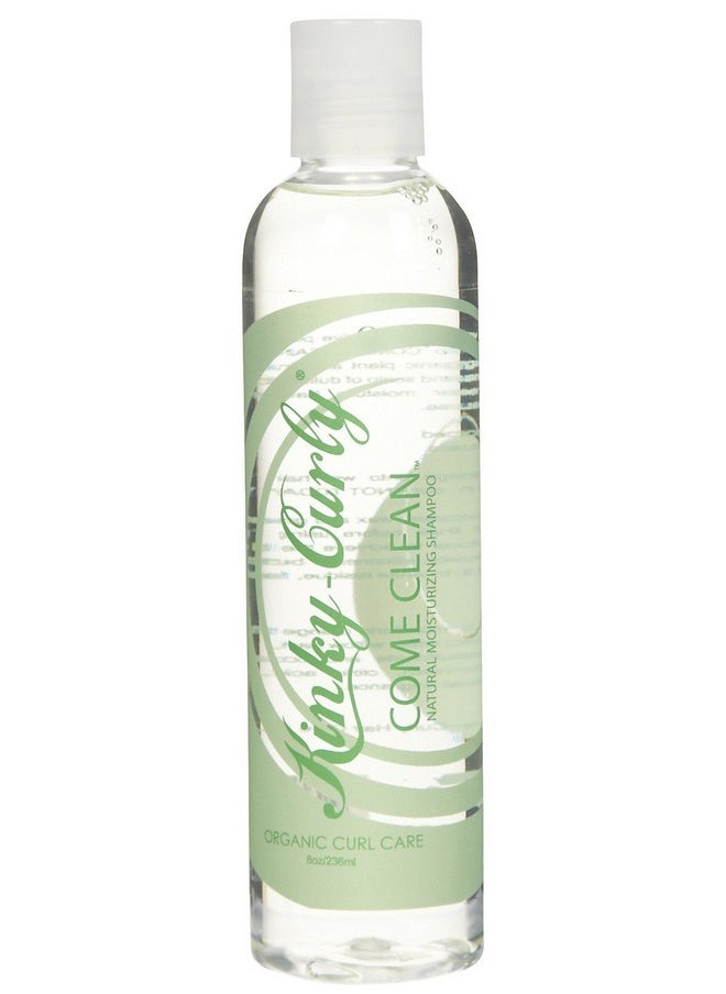 Kinky Curly - Come Clean Natural Moisturizing Shampoo Sulfate Free 8 Oz - Image 1