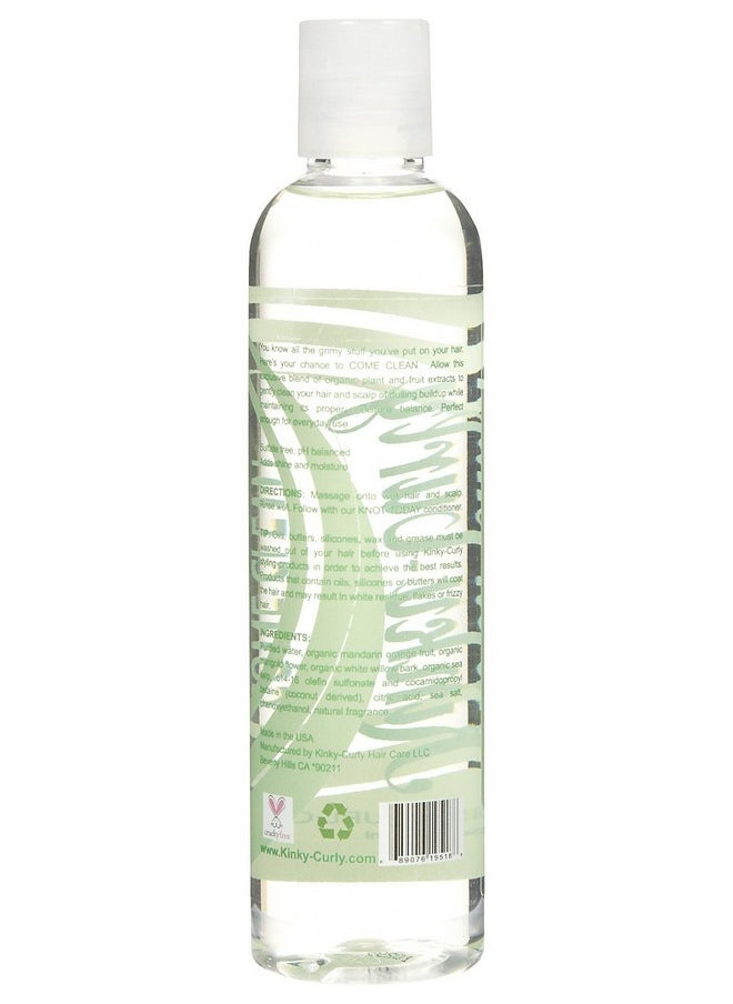 Kinky Curly - Come Clean Natural Moisturizing Shampoo Sulfate Free 8 Oz - Image 1