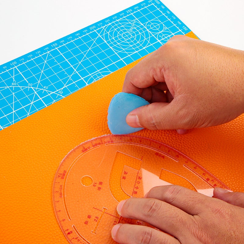 Size Ruler Clothing Ruler Plate-Making Ruler Cutting Ruler Sleeve Cage Ruler Curve Plate-Making Ruler Set Marking Wheel Pvc Ruler Combination - Image 5