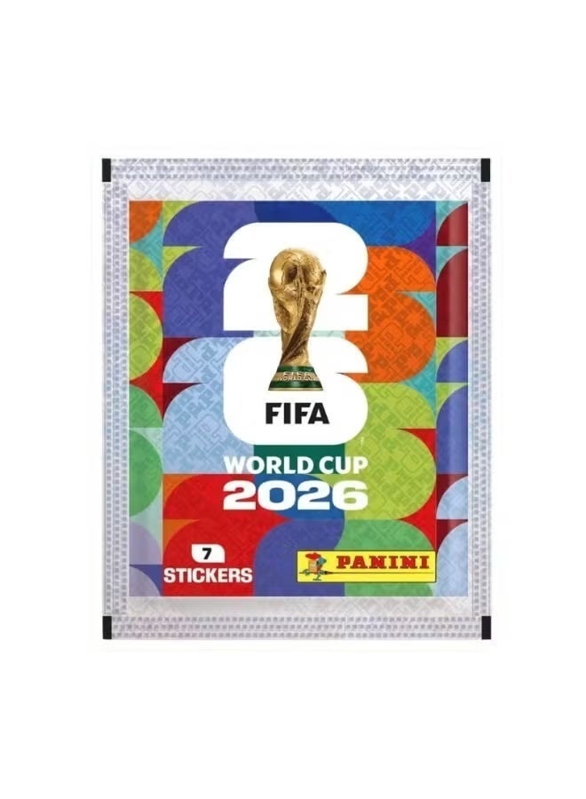 بانيني صندوق ملصقات كأس العالم الفيفا 2026 من بانيني الرسمي - يحتوي على 50 حزمة ملصقات – مجموعة البطولة المرخصة رسميًا - Image 3