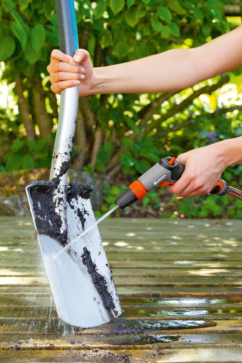 Gardena Plastic 18301-20 "Classic" Cleaning Nozzle - Grey/Orange, 22x19 cm - Image 4
