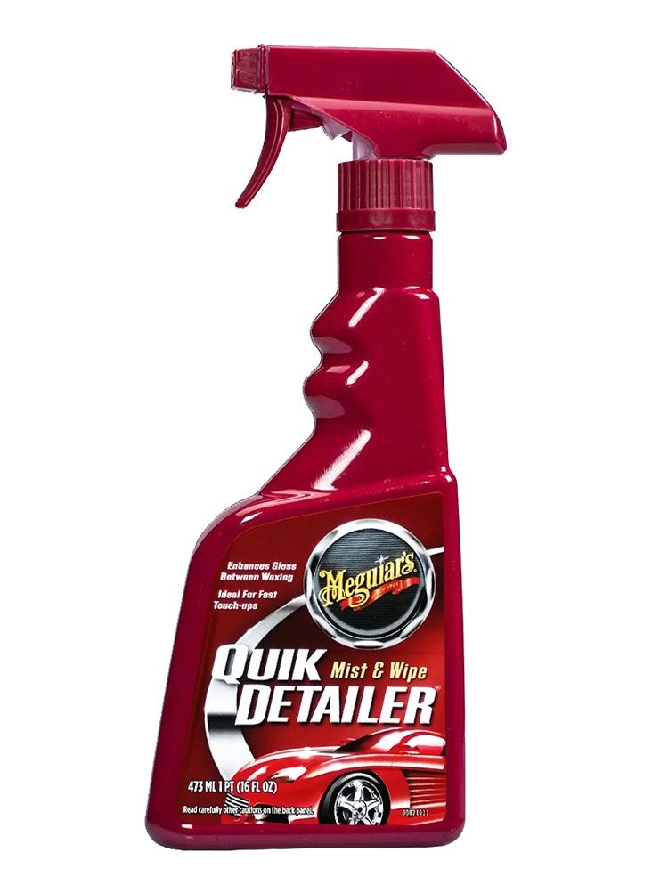 Meguiar's A3316EU Quik Mist & Wipe Detailer 473ml  - Image 1