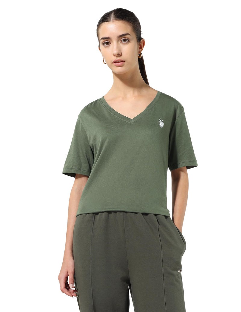 U.S. Polo Assn. Basic OPP V Neck Tshirt - Image 1