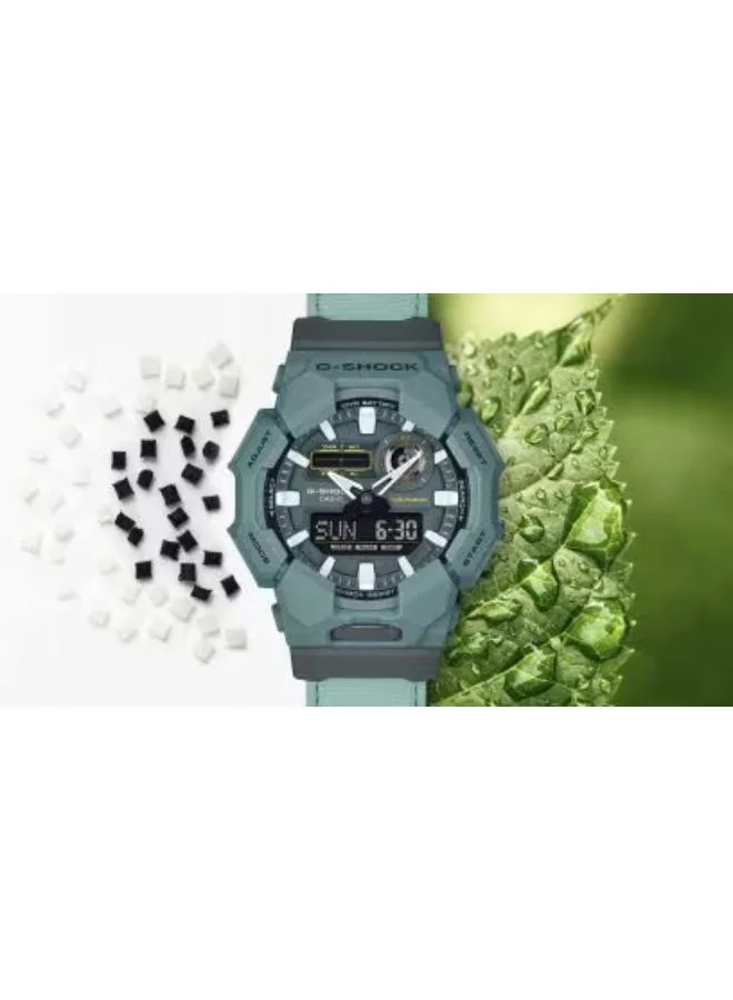 G-shock Men's Analog-Digital Display Watch With Green Resin Strap - GA-010CE-2ADR