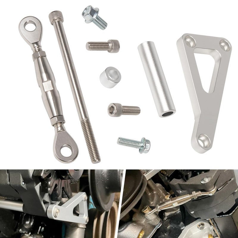 Camoo Alternator Bracket Kit for Chevy SBC Long Water Pump 305 327 350 383 50L 57L V8 Small Block Engine - Image 2
