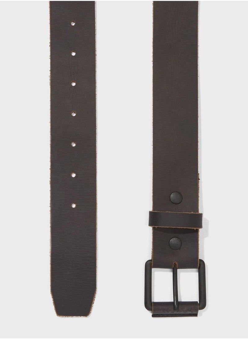 American Eagle - Leather Workwear Allocated Hole Belt - Image 1