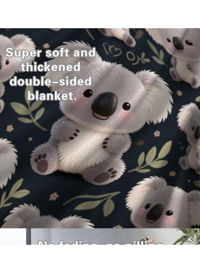 general Flannel thin blanket (warm and comfortable, suitable for sleep, gaming, dust removal and sandproof) 150cm*200cm - 136 - Image 4