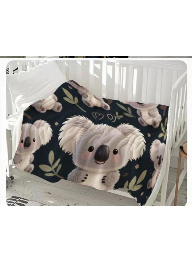 general Flannel thin blanket (warm and comfortable, suitable for sleep, gaming, dust removal and sandproof) 150cm*200cm - 136 - Image 1