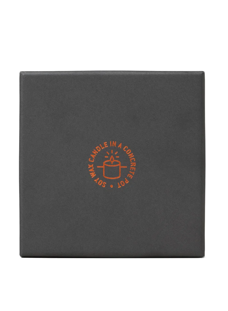 GENTLEMEN'S HARDWARE Concrete Candle Black Oak 7oz