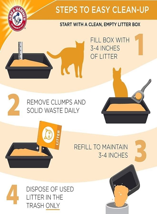 Arm & Hammer Super scoop clumping Litter (fragrance free) 6.35 kg - Image 3