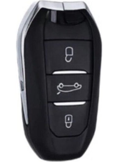 EC Shop Şenyıldız Aksesuar Peugeot 208 308 508 3008 5008 Key Case Switchless Model  - Image 2