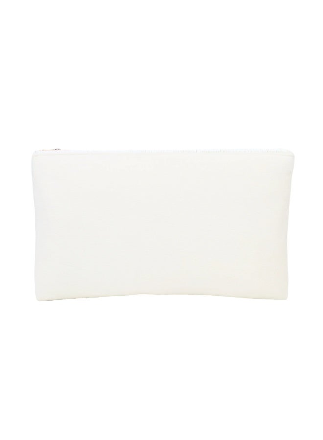 Dollar's Fashion Elegant Women’s Suede Clutch, Stylish Handheld Purse for Casual Party Travel, Lightweight Everyday Fashion Accessory, Trendy Shopping Bag and Elegant Gift Option (Cream) - Image 4