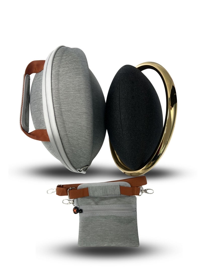 Angry Bull ONYX STUDIO 7 Speaker Carrying Bag – Soft Fabric, Premium Protection (GRAY)  - Image 2