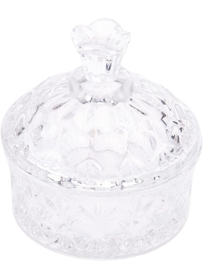 AKDC AKDC Sugar Pot L(8CM) XW(8CM) XH(8CM) Transparent  - Image 3