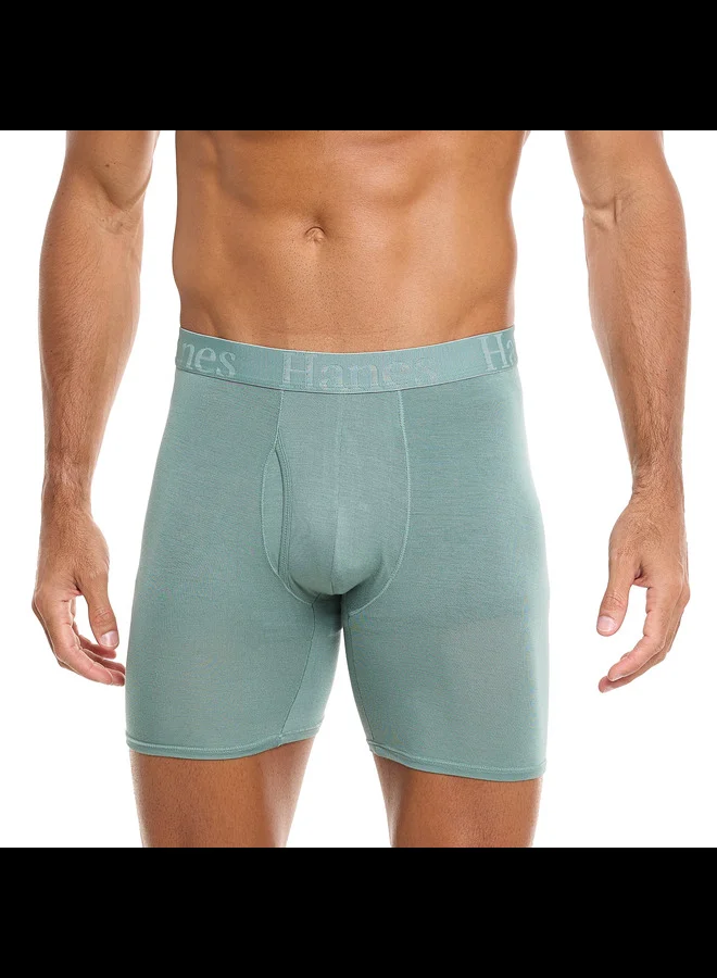 Hanes  OSSBB3 Boxer Brief Mens Hanes P3 MRL Originals SuperSoft Boxer  | Best Price UAE
