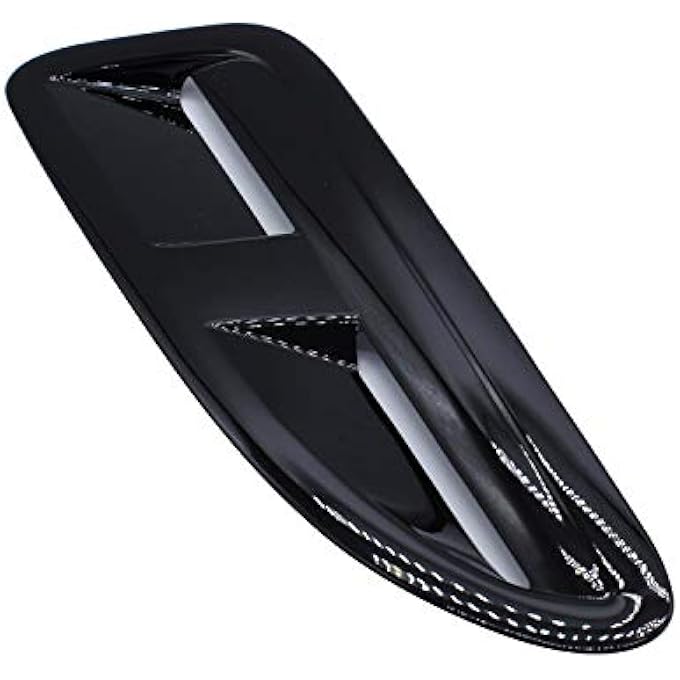 TAKPART 2pcs Air Intake Shovel Air Flow Intake Cover Bonnet Vent Cover Bonnet Vent for Jaguar XKR Style RS VXR Ford BMW - Image 2