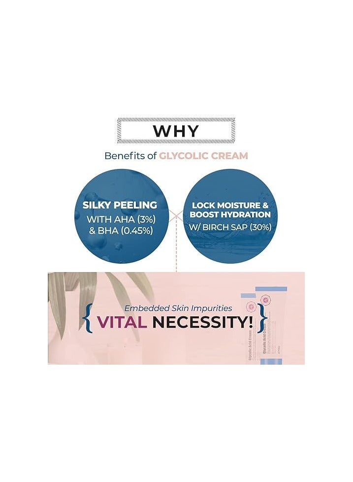 A'PIEU - Glycolic Acid Cream 50ml - Image 3