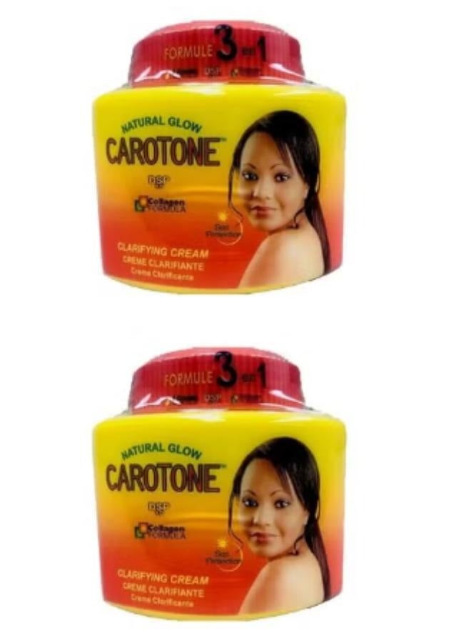 كاروتون قطعتين من كريم تفتيح بتركيبة الكولاجين 135مل - Image 4