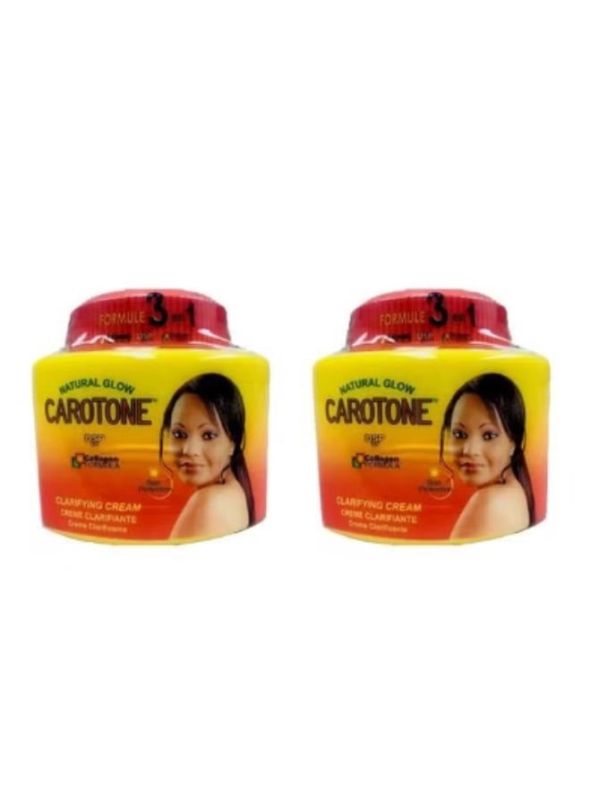 كاروتون قطعتين من كريم تفتيح بتركيبة الكولاجين 135مل - Image 1