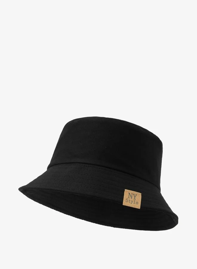 تايك تو قبعة دلو قطنية سوداء