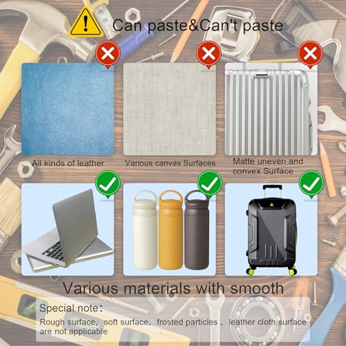 Arme Stickers Pack, 600 Pcs Cool Stickers for Adults, Vinyl Random Sticker for Waterbottles, Waterproof Laptop Sticker Pack for Hard Hat Teens Adults Boys Bike Car Skateboard Helmet Decor - Image 4