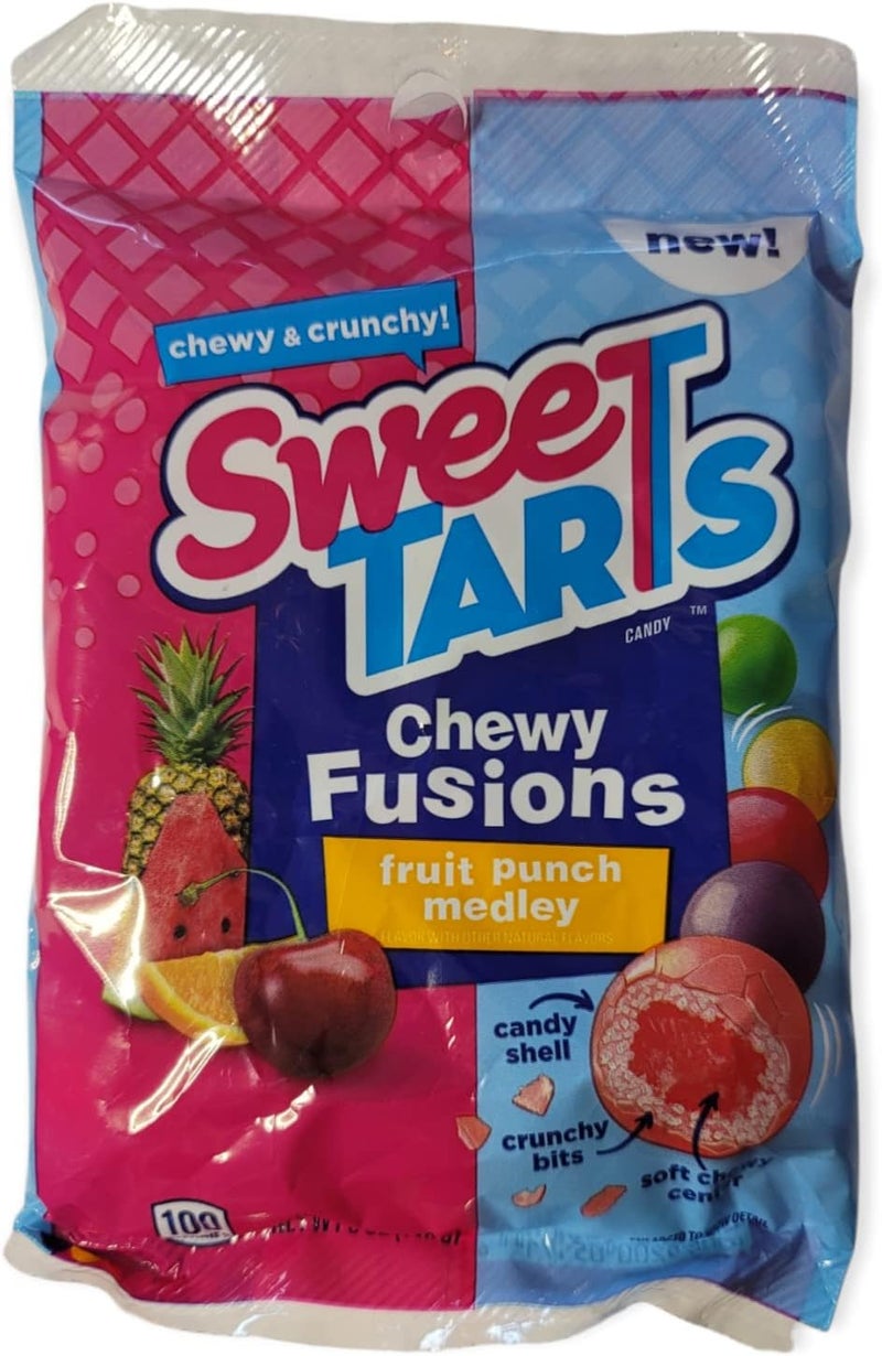 SweeTARTS سويتارتس تشوي فوشنز ميدلي بنكهة فواكه 5 أونصات - Image 1