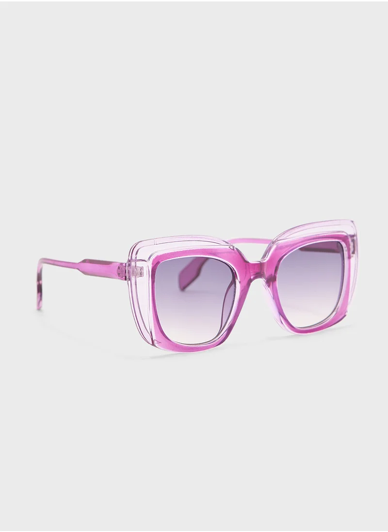 جينجر Cat Eye Sunglasses