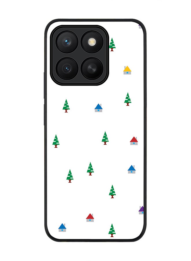 Stylizedd For Honor X8c Case,Slim fit Camera Protection, Shockproof Thin Phone cover  - Cabin Wood - Image 1