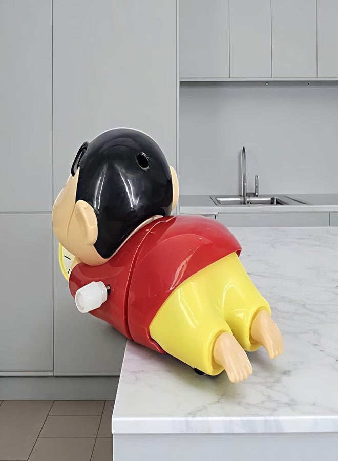 P PAYTAG Cute Shinchan Toys for Kids Sensory Worm crwaling Shinchan Wind up Colorful Toy Insect Figurines for Boys and Girls Multicolor (Shinchan Toy) - Image 5