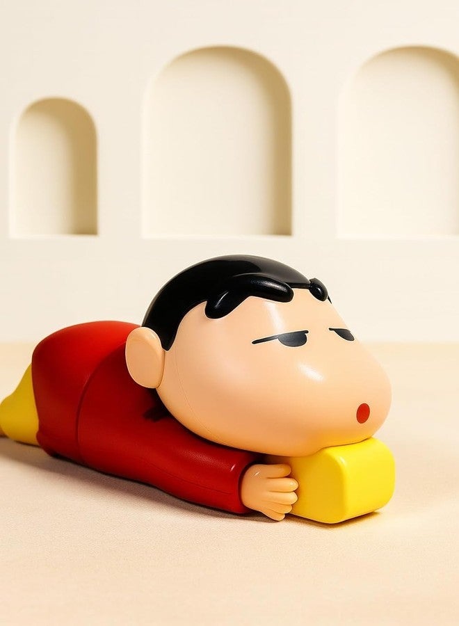 P PAYTAG Cute Shinchan Toys for Kids Sensory Worm crwaling Shinchan Wind up Colorful Toy Insect Figurines for Boys and Girls Multicolor (Shinchan Toy) - Image 4