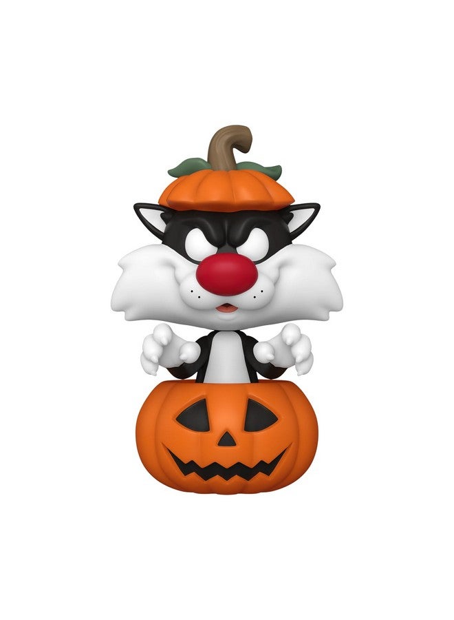 Funko POP! Animation: Sylvester Cat with Pumpkin - Looney Tunes - Collectable Vinyl Figure - Gift Idea - Official Merchandise - for Kids & Adults - Horror Fans - Model Figure for Collectors - Image 2