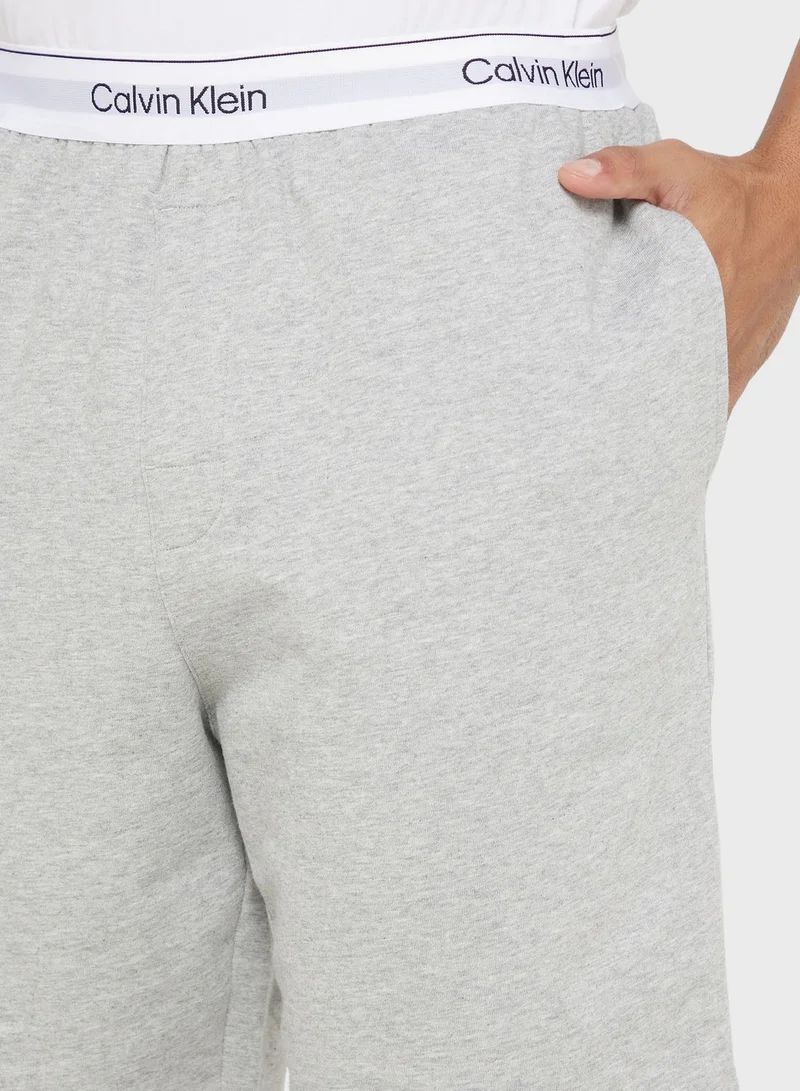 CALVIN KLEIN Logo Band Shorts
