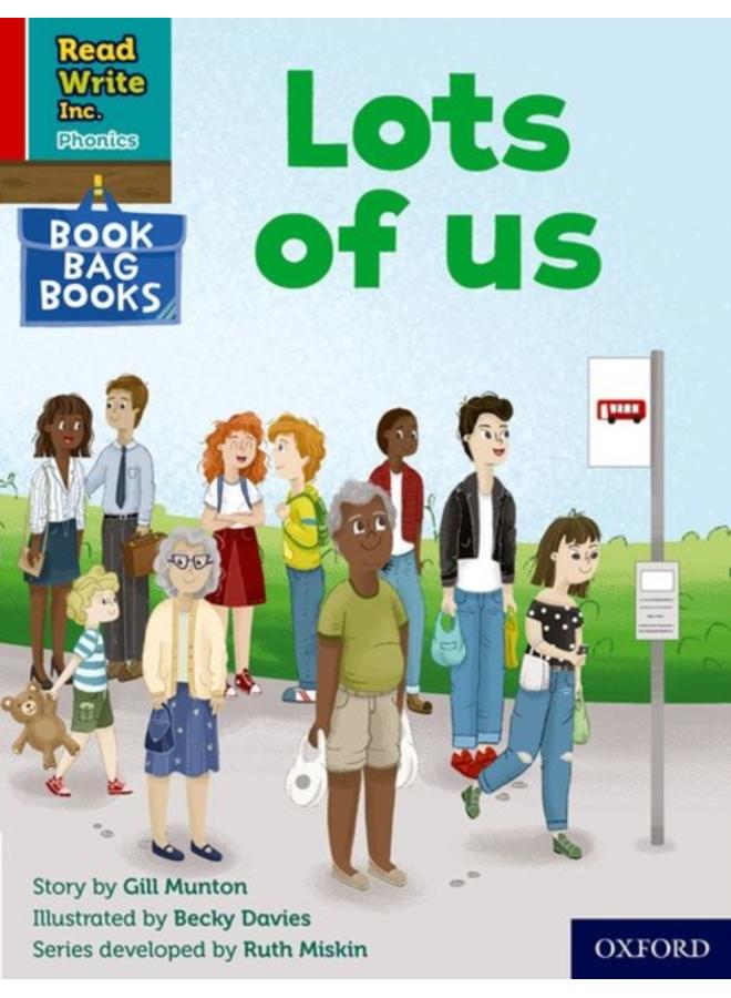 Read Write Inc. Phonics: Lots of us (Red Ditty Book Bag Book 8) 